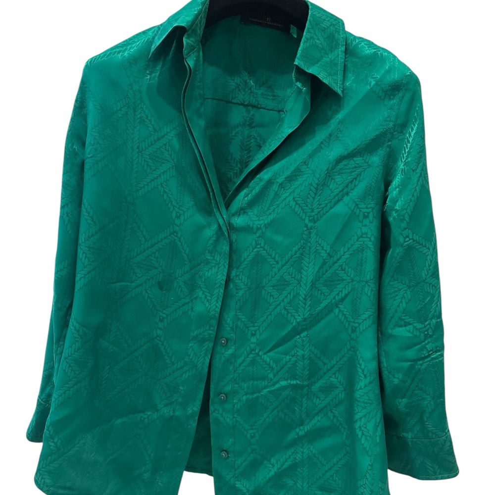 Carolina Herrera Green Women's Blouse